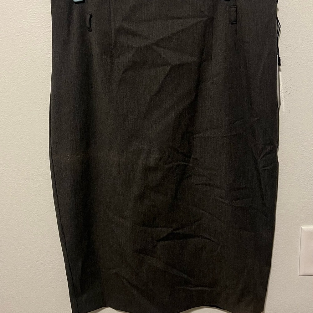 Express Gray Pencil Skirt